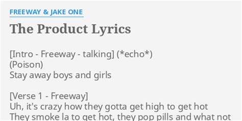 The Product lyrics [Freeway & Jake One]