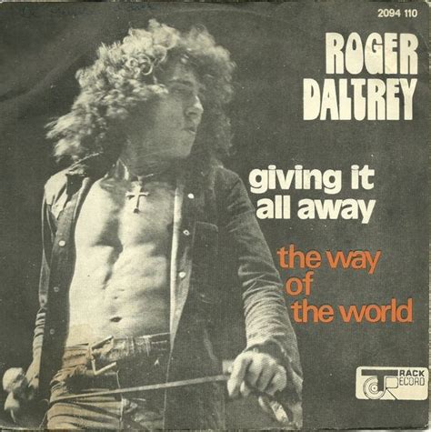 The Way of the World lyrics [Roger Daltrey]