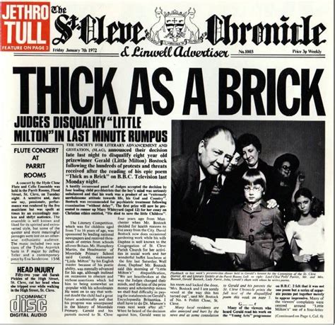 Thick As A Brick lyrics [Jethro Tull]