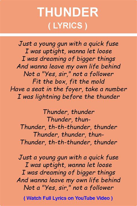 Thunder & Lightning lyrics [Big Country]