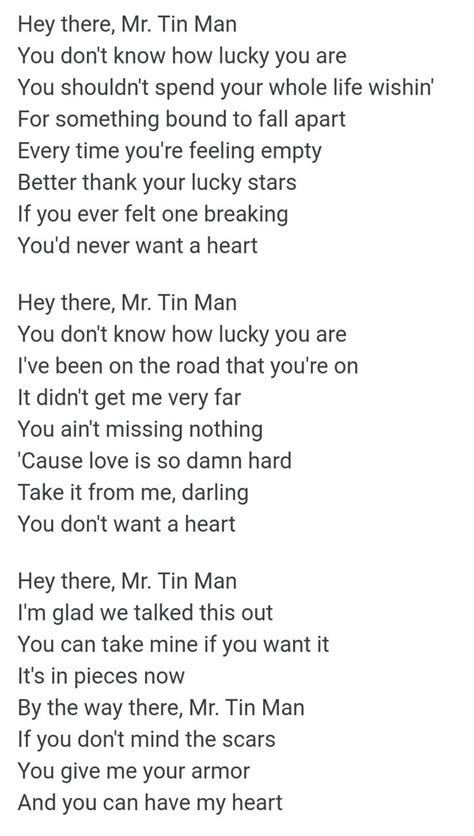 Tin Can Man lyrics [Mike Dece]