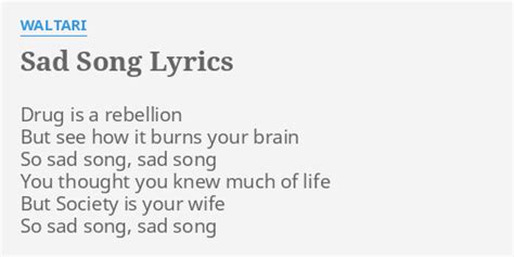 Universal Song lyrics [Waltari]