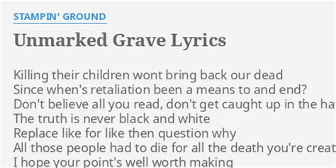 Unknown lyrics [Grave]