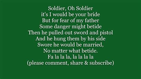 VALIANT SOLDIER lyrics [KnownByAlex]