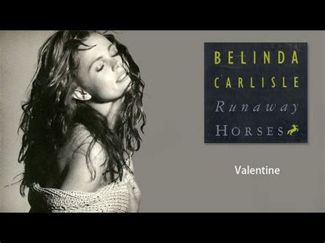 Valentine lyrics [Belinda Carlisle]