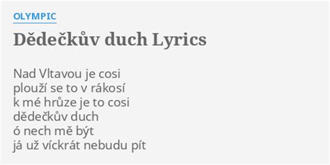 Višne lyrics [Duch]