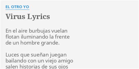 Virus lyrics [El Otro Yo]