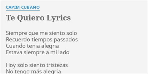 Volare lyrics [Capim Cubano]