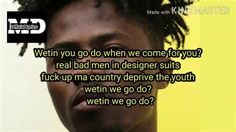 Walk lyrics [Kwesi Arthur]