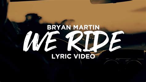 We Ride lyrics [Ruso]