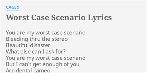 Weeb lyrics [Worst Case Scenario]