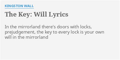 Welcome To The Mirrorland lyrics [Kingston Wall]