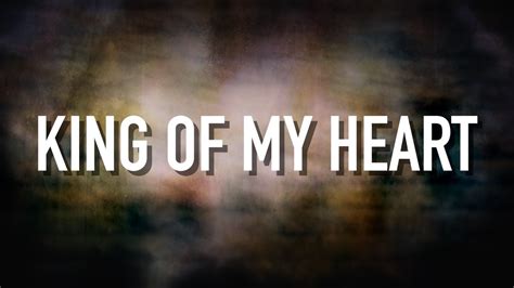 What a Beautiful Name / King of My Heart lyrics [Anthony Evans]