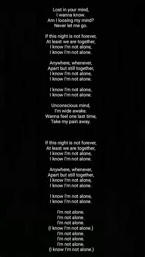 When I'm Alone at Night lyrics [Doll Skin]