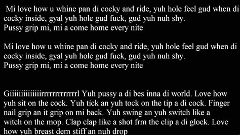 Whine lyrics [Aidonia]