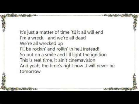 Wreckage lyrics [Entombed]