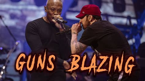 Guns Blazing performed by Eminem (Ft. Dr. Dre & Sly Pyper) alternate