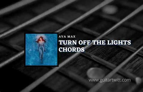 Turn Off The Lights performed by Ava Max alternate